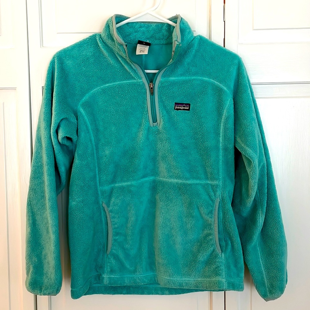 Patagonia fleece pullover Girls XL‎